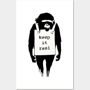 Keep it Real Banksy Posters and Art